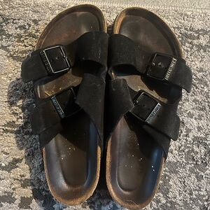 Black Suede Birks